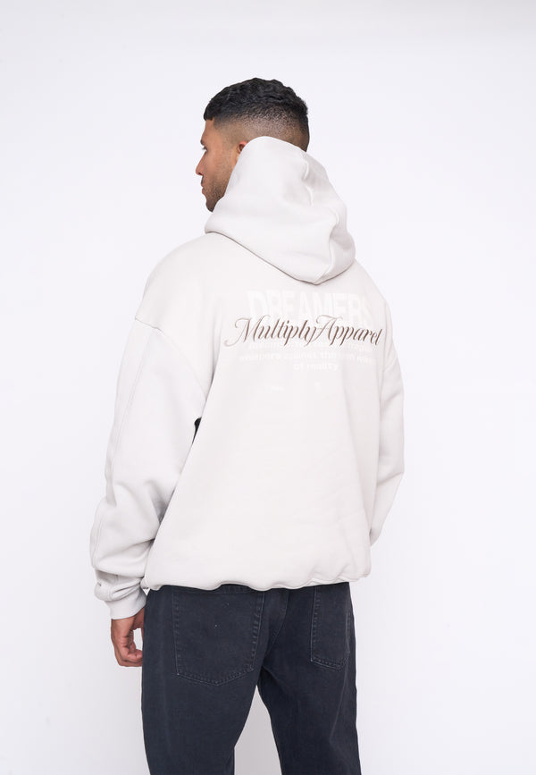 Multiply Spparel Oversize Hoodie LECTURE Dove Heißer Verkauf