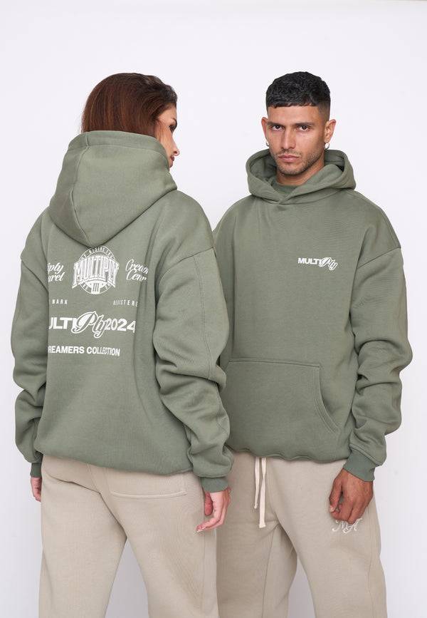 Multiply Spparel Oversize Hoodie MATCH Four Leaf Clover Top Angebot