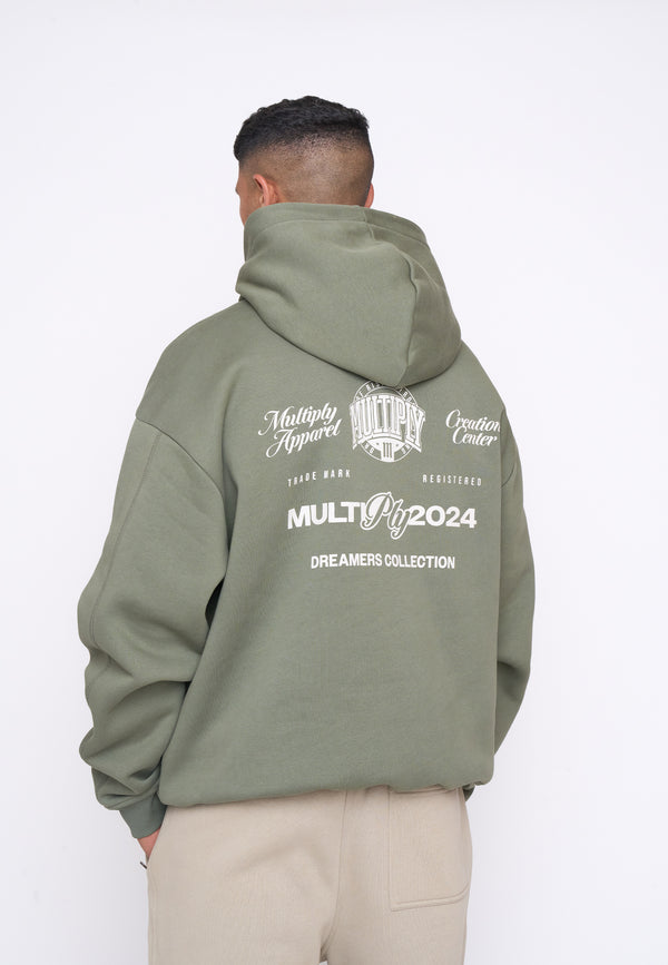 Multiply Spparel Oversize Hoodie MATCH Four Leaf Clover Top Angebot