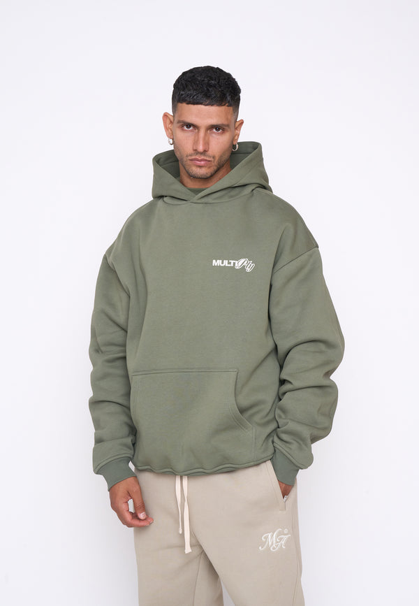 Multiply Spparel Oversize Hoodie MATCH Four Leaf Clover Top Angebot