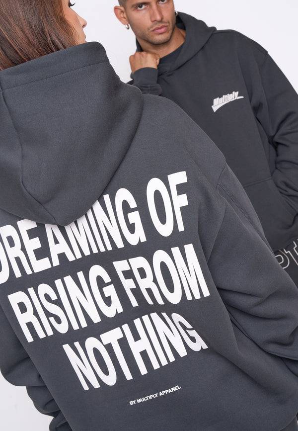 Multiply Spparel Oversize Hoodie RISING Black Soda Zeitlich begrenztes Angebot