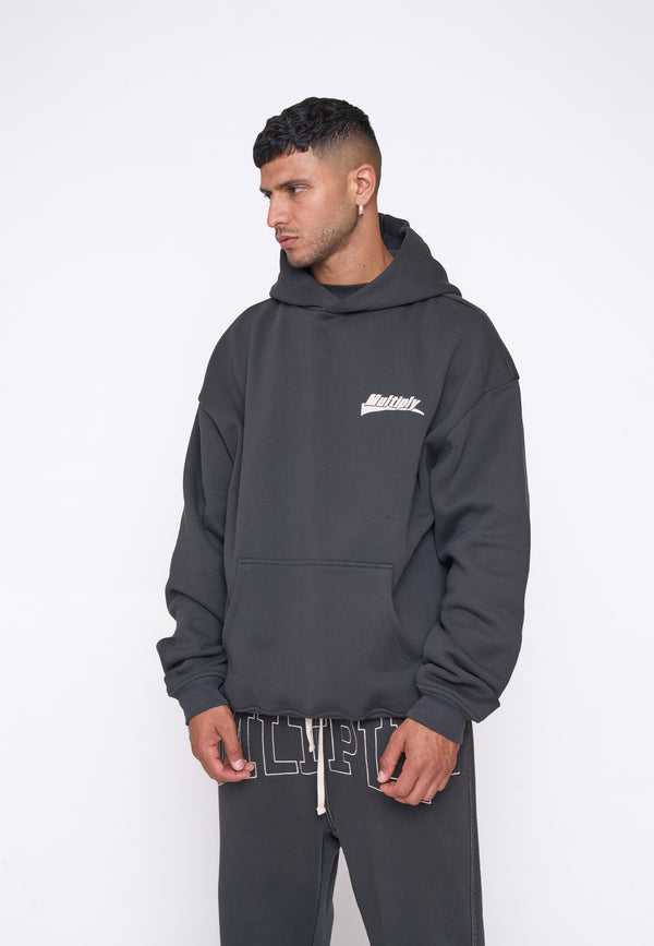Multiply Spparel Oversize Hoodie RISING Black Soda Zeitlich begrenztes Angebot
