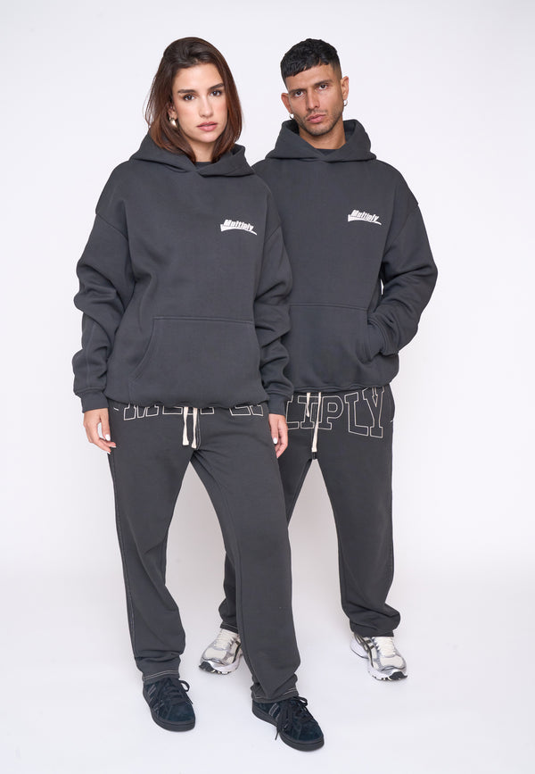 Multiply Spparel Oversize Hoodie RISING Black Soda Zeitlich begrenztes Angebot