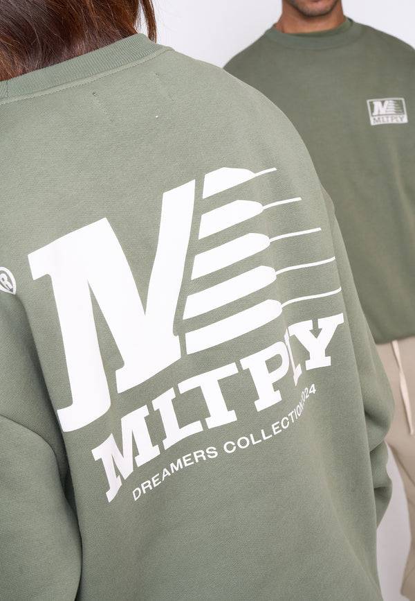 Multiply Spparel Oversize Sweatshirt PATROL Four Leaf Clover Saisonale Angebote