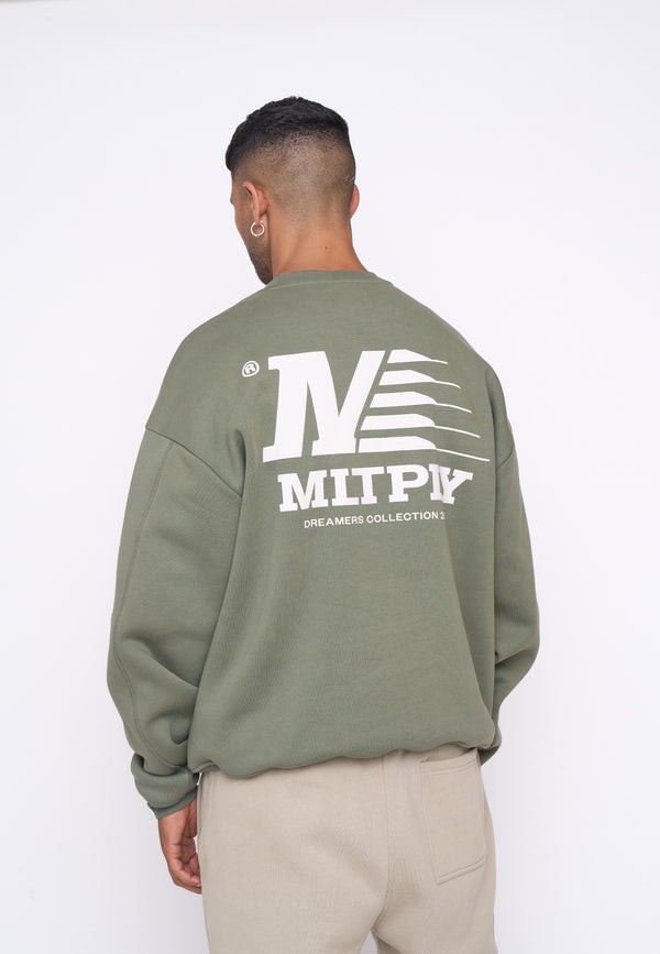 Multiply Spparel Oversize Sweatshirt PATROL Four Leaf Clover Saisonale Angebote