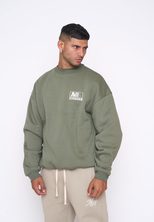 Multiply Spparel Oversize Sweatshirt PATROL Four Leaf Clover Saisonale Angebote