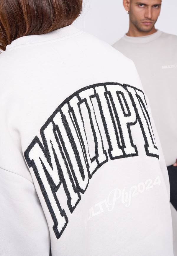 Multiply Spparel Oversize Sweatshirt SESSION Dove Räumungsverkauf