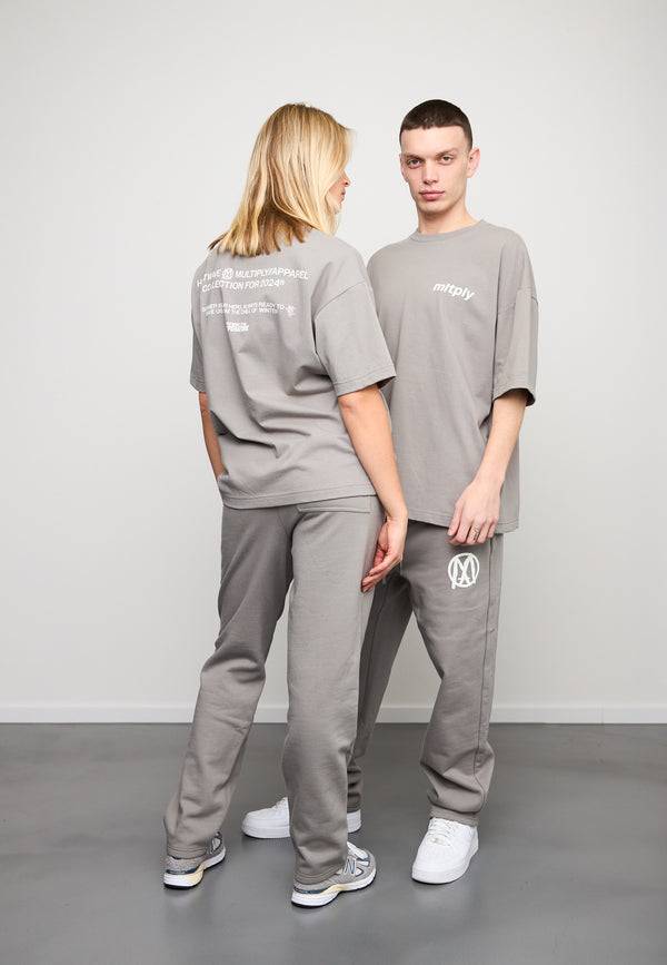 Multiply Spparel Oversize T-Shirt SUMMER HEAT Moon Mist Tiefpreis