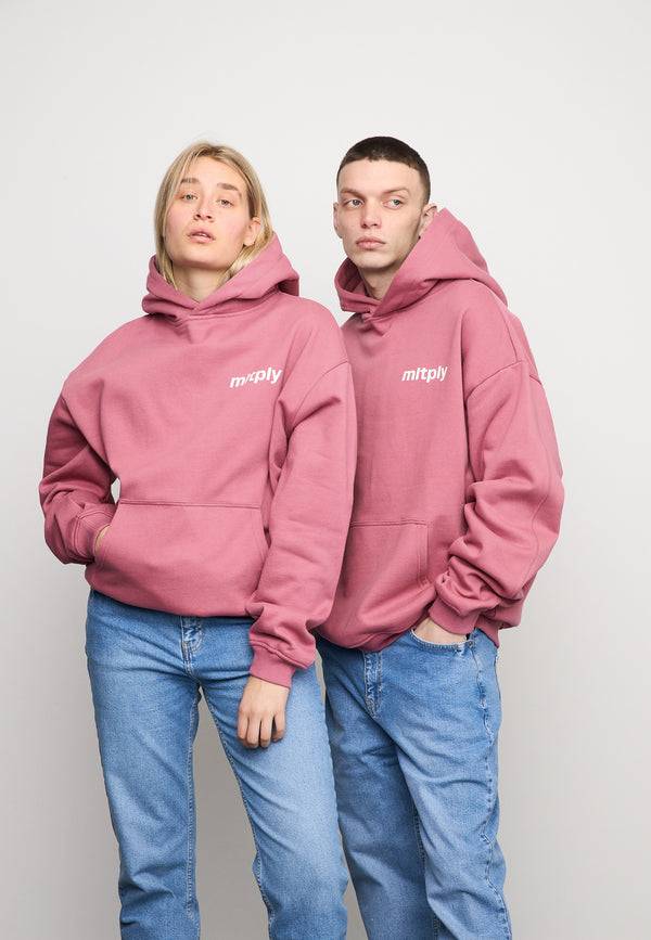 Multiply Spparel Oversize Hoodie SUMMER HEAT Rose Wine Super Sparpreis