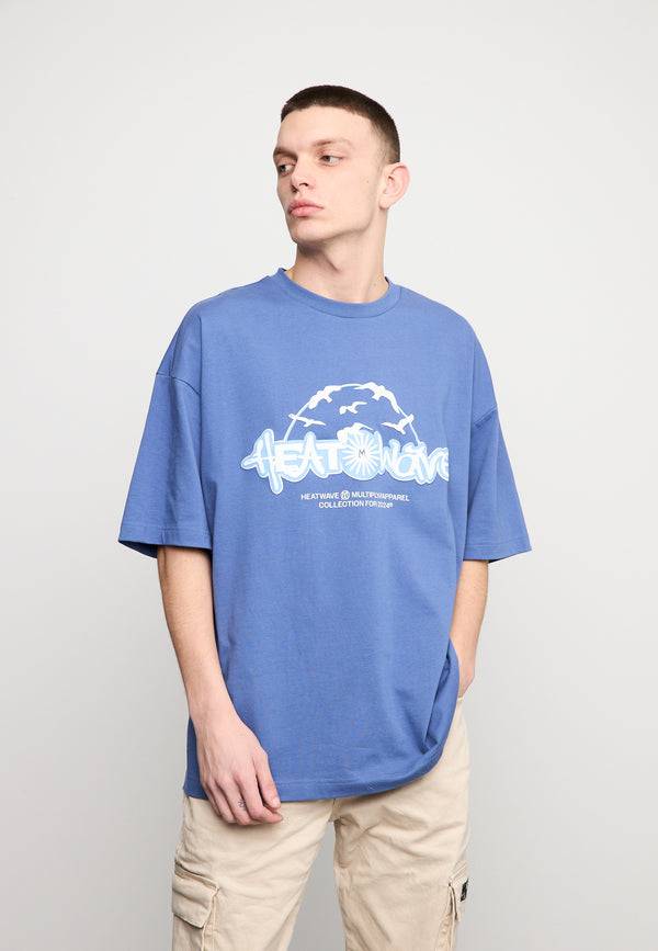 Multiply Spparel Oversize T-Shirt BREATH Coastal Fjord Letzte 3 Tage