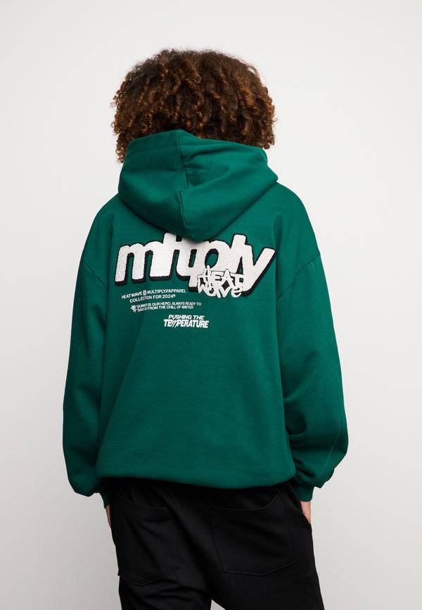Multiply Spparel Oversize Zip Hoodie HEAT Botanical Garden JETZT KAUFEN