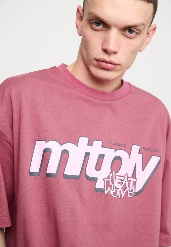 Multiply Spparel Oversize T-Shirt CLIMATE Rose Wine Bis zu 60% Rabatt