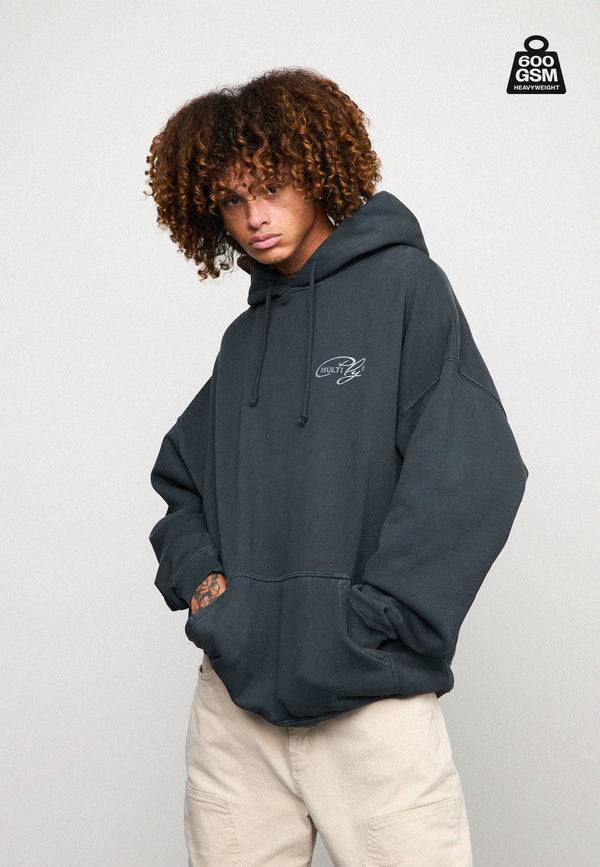 Multiply Spparel Oversize Hoodie WEIGHTY Black Soda Bis zu 55% Rabatt