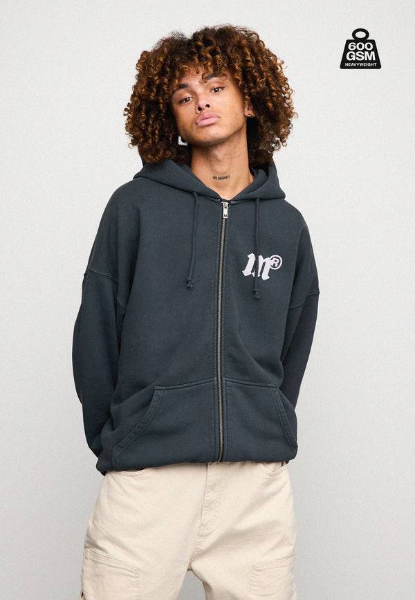 Multiply Spparel Oversize Zip Hoodie MASSIVE Black Soda Nur noch ein Tag übrig