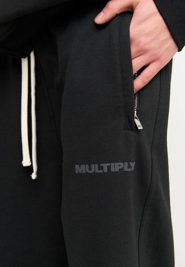 Multiply Spparel Jogger ABANDONMENT Black Soda Washed im Angebot