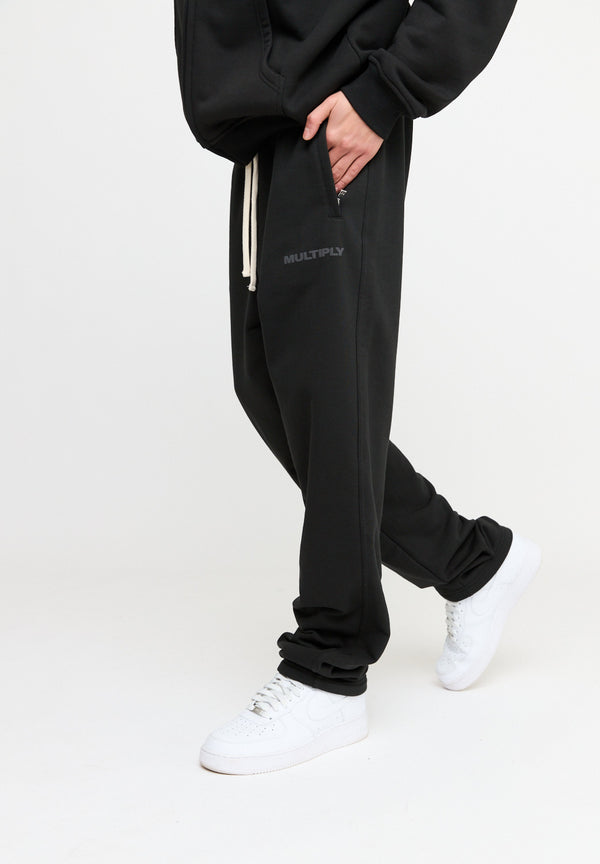 Multiply Spparel Jogger ABANDONMENT Black Soda Washed im Angebot