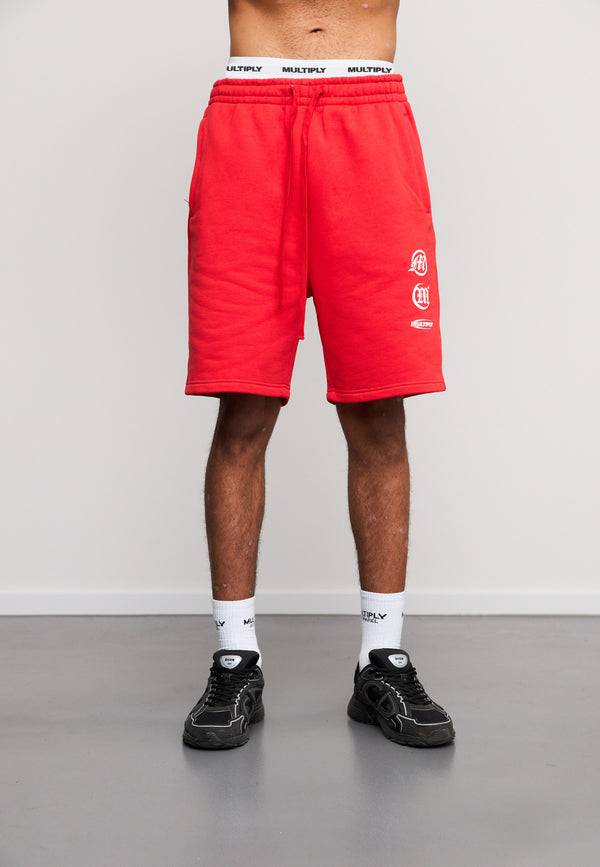 Multiply Spparel Shorts CONVICT Flame Scarlet Günstiger Verkauf