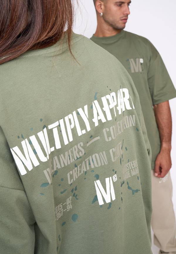 Multiply Spparel Oversize T-Shirt DRILL Four Leaf Clover Blitzverkäufe