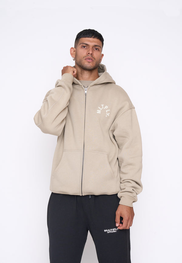 Multiply Spparel Oversize Zip Hoodie PENALTY Seneca Rock Sonderangebot