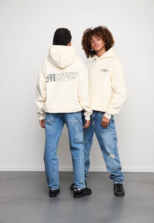 Multiply Spparel Oversize Hoodie COURT Egret Großer Ausverkauf