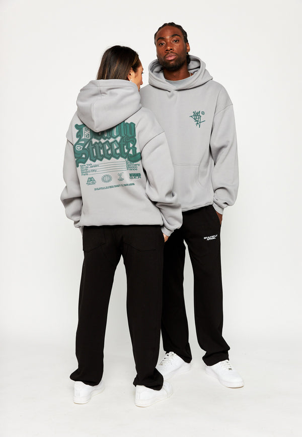 Multiply Spparel Oversize Hoodie DEADLY Ultimate Grey Flash Sale