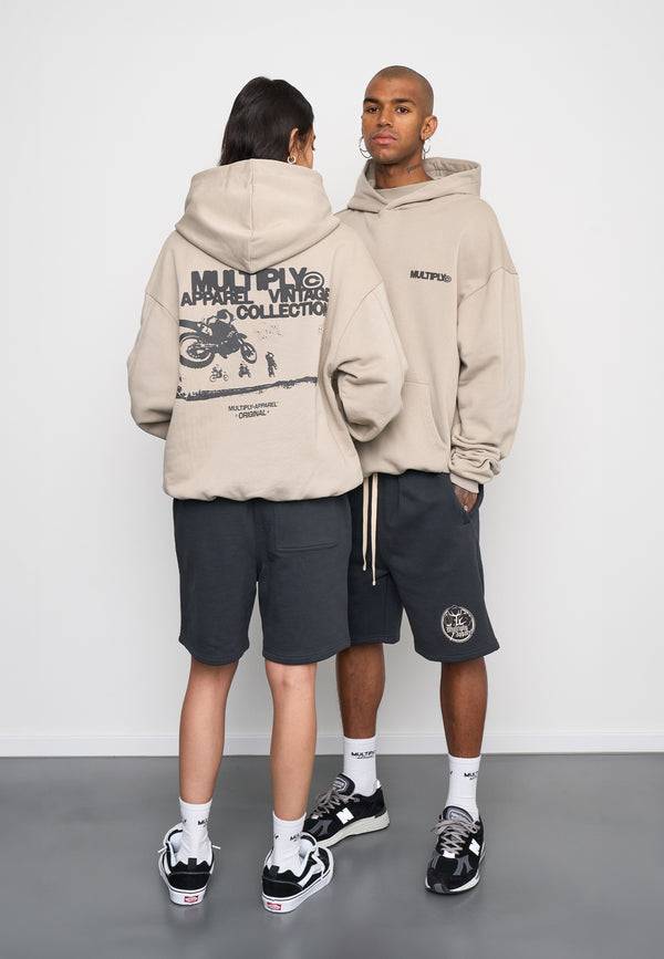 Multiply Spparel Oversize Hoodie DUST Vintage Khaki Exklusivangebot