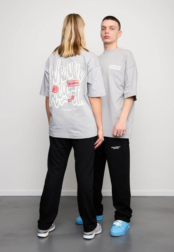 Multiply Spparel Oversize T-Shirt RIGHTS Ultimate Grey Cyber Monday