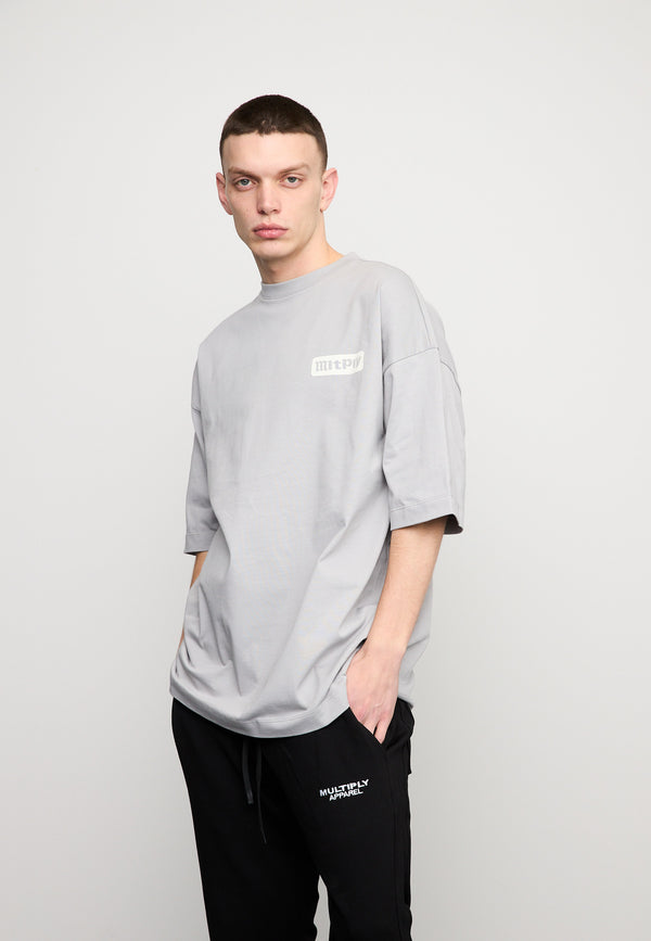 Multiply Spparel Oversize T-Shirt RIGHTS Ultimate Grey Cyber Monday