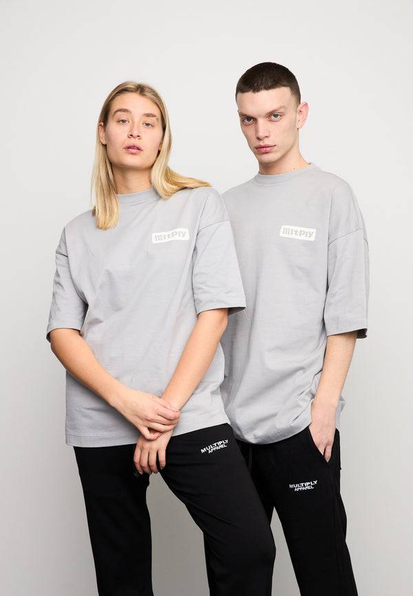 Multiply Spparel Oversize T-Shirt RIGHTS Ultimate Grey Cyber Monday