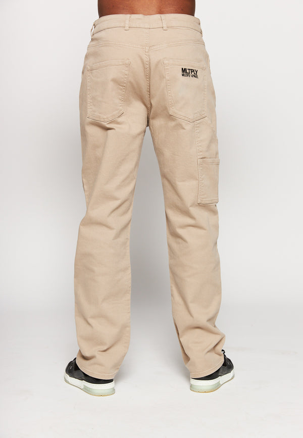Multiply Spparel Multiply Denim CARPENTER Simply Taupe Lagerräumung