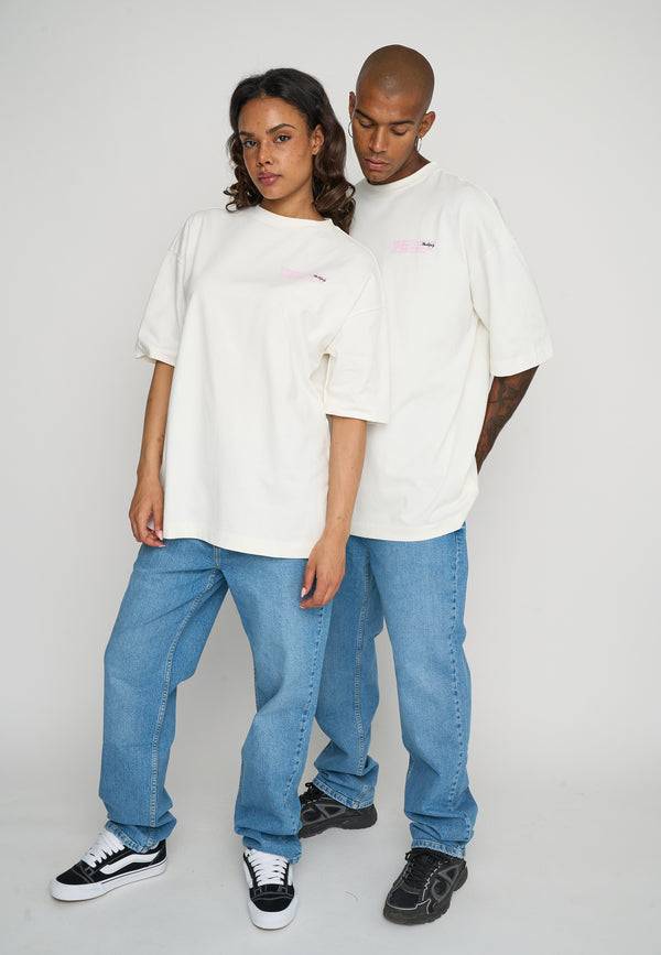 Multiply Spparel Oversize T-Shirt RESERVED Snow White Online Outlet