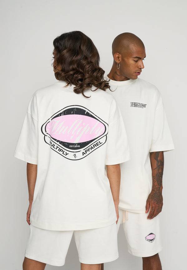 Multiply Spparel Oversize T-Shirt CREW Snow White Exklusive Angebote