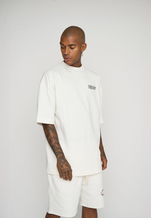 Multiply Spparel Oversize T-Shirt CREW Snow White Exklusive Angebote
