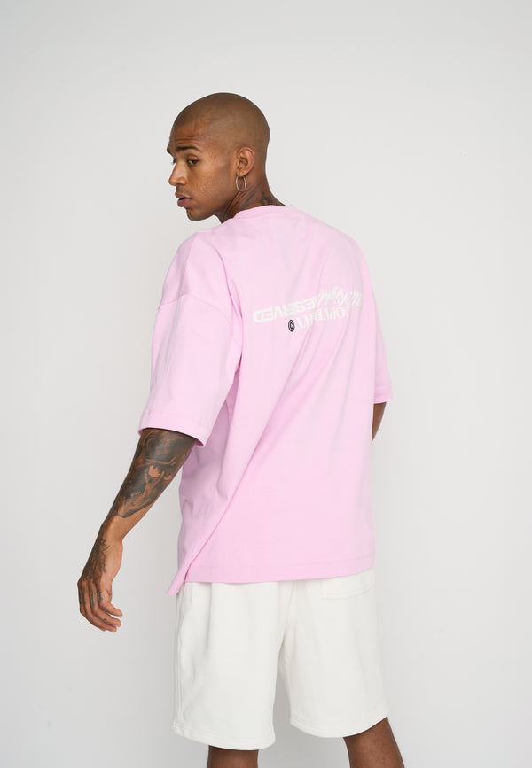 Multiply Spparel Oversize T-Shirt RESERVED Pink Lavender Neuheiten