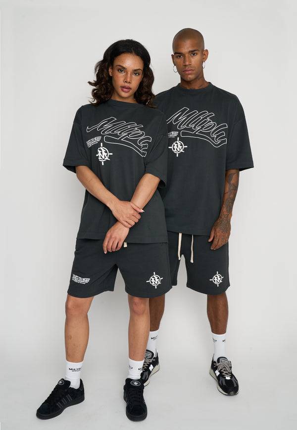 Multiply Spparel Oversize T-Shirt SECRECY Black Soda Kauf eins, bekomm eins gratis