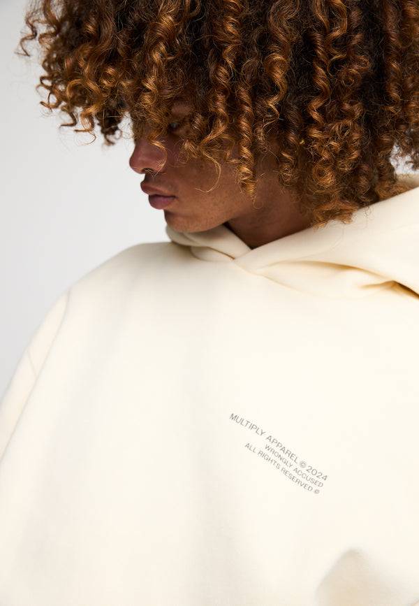 Multiply Spparel Oversize Hoodie INNOCENCE Egret Zeitbegrenzte Promotion
