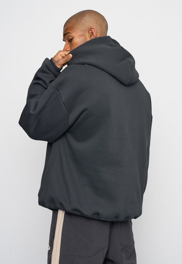 Multiply Spparel Oversize Hoodie VINTAGE Black Soda Washed Bis zu 65% Rabatt