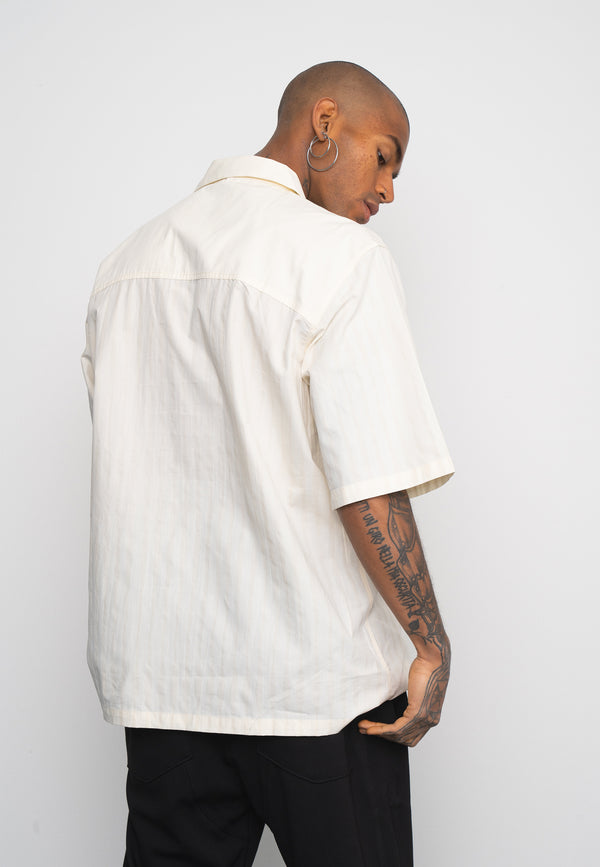 Multiply Spparel Oversize Shirt BARS White Asparagus Rabatt