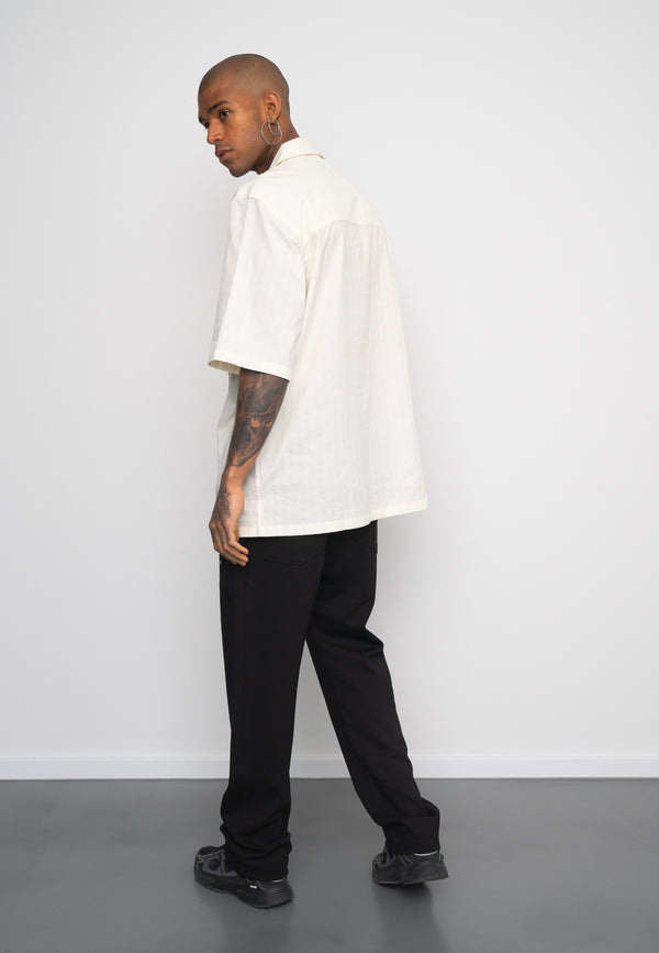 Multiply Spparel Oversize Shirt BARS White Asparagus Rabatt