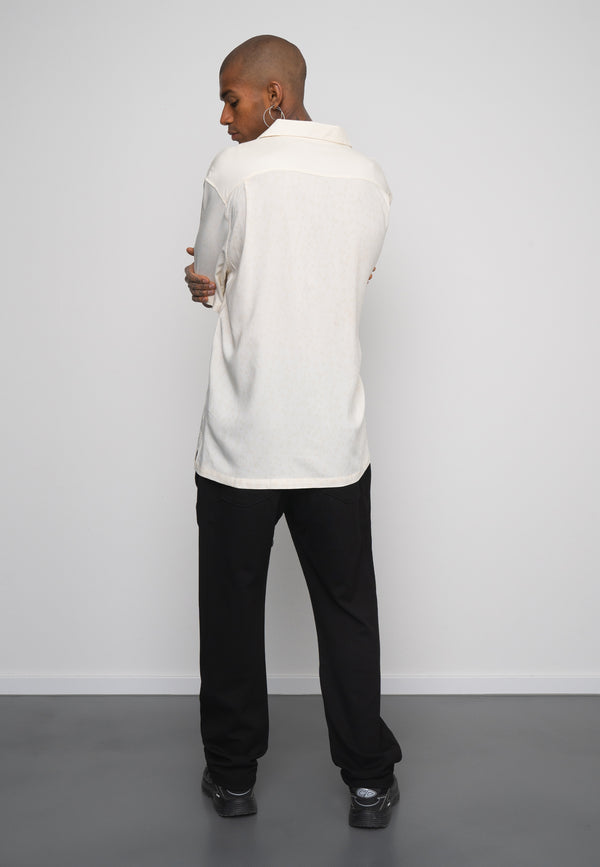 Multiply Spparel Oversize Shirt INMATES White Asparagus Versandkostenfrei
