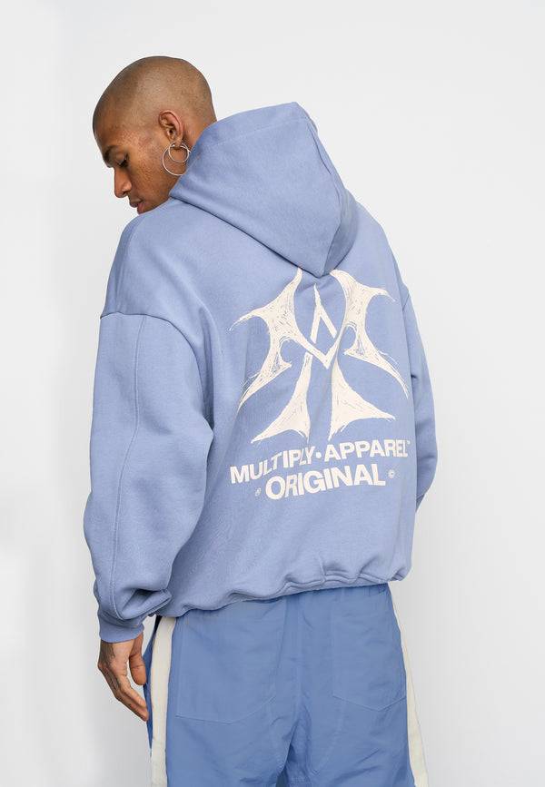 Multiply Spparel Oversize Zip Hoodie SKETCH Wild Wind Online Shopping