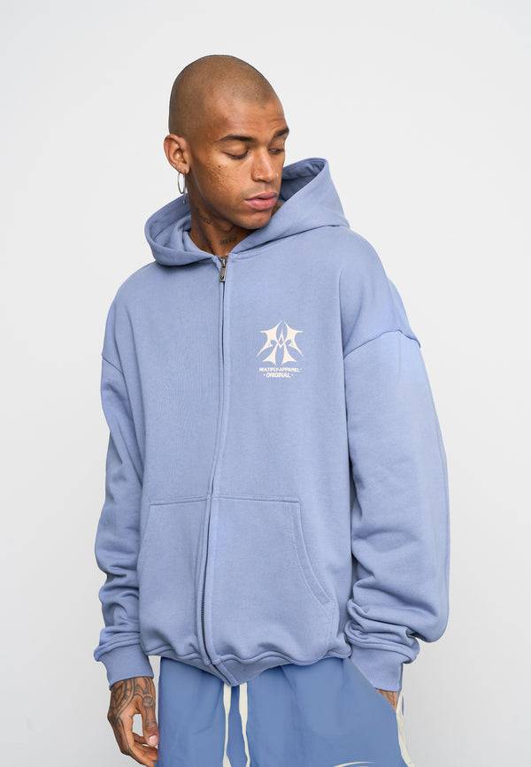 Multiply Spparel Oversize Zip Hoodie SKETCH Wild Wind Online Shopping