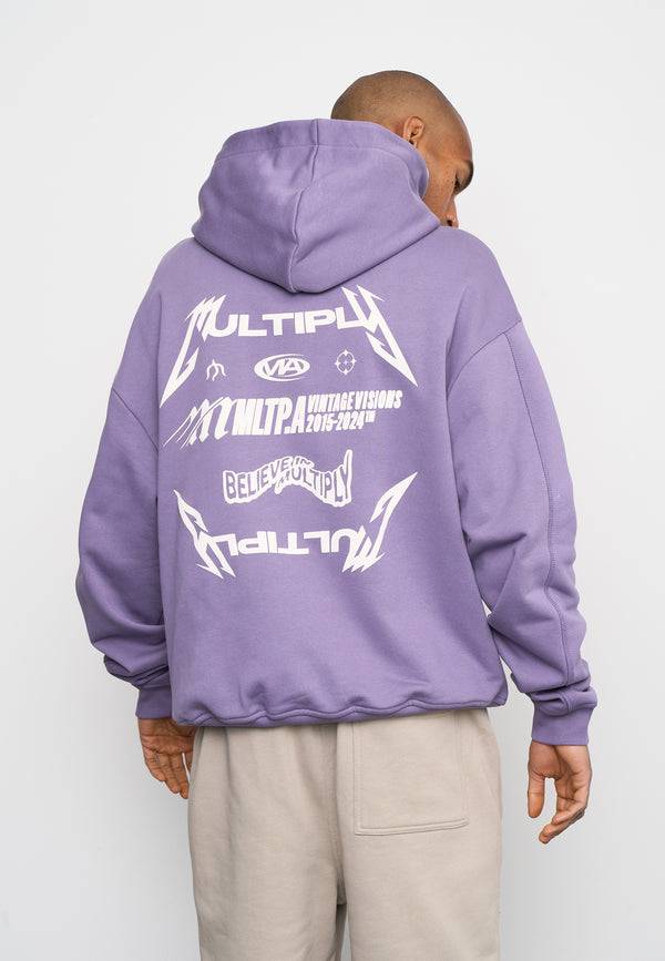Multiply Spparel Oversize Zip Hoodie TEAMWORK Cadet Exklusivangebot