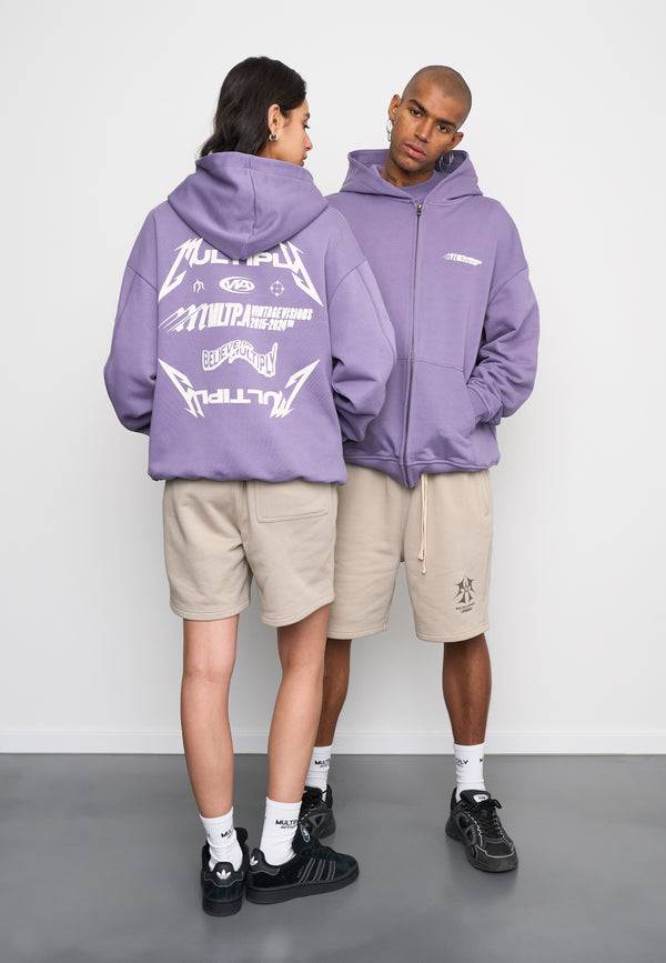 Multiply Spparel Oversize Zip Hoodie TEAMWORK Cadet Exklusivangebot