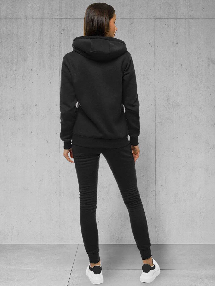 Ozonee Damen Trainingsanzug Schwarz OZONEE 36 Discount Store für neue Produkte