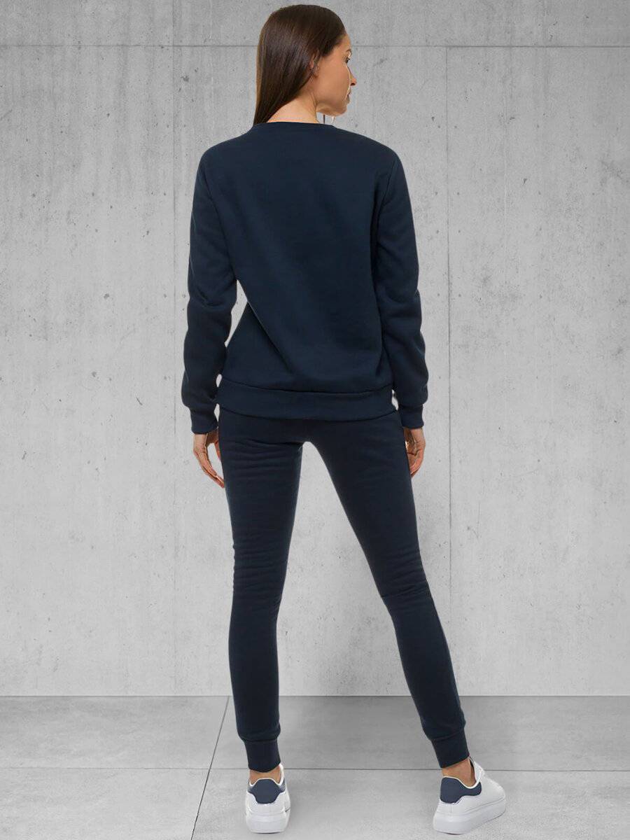 Ozonee Damen Trainingsanzug Dunkelblau OZONEE 25 50% Rabatt mit kostenlosem Versand
