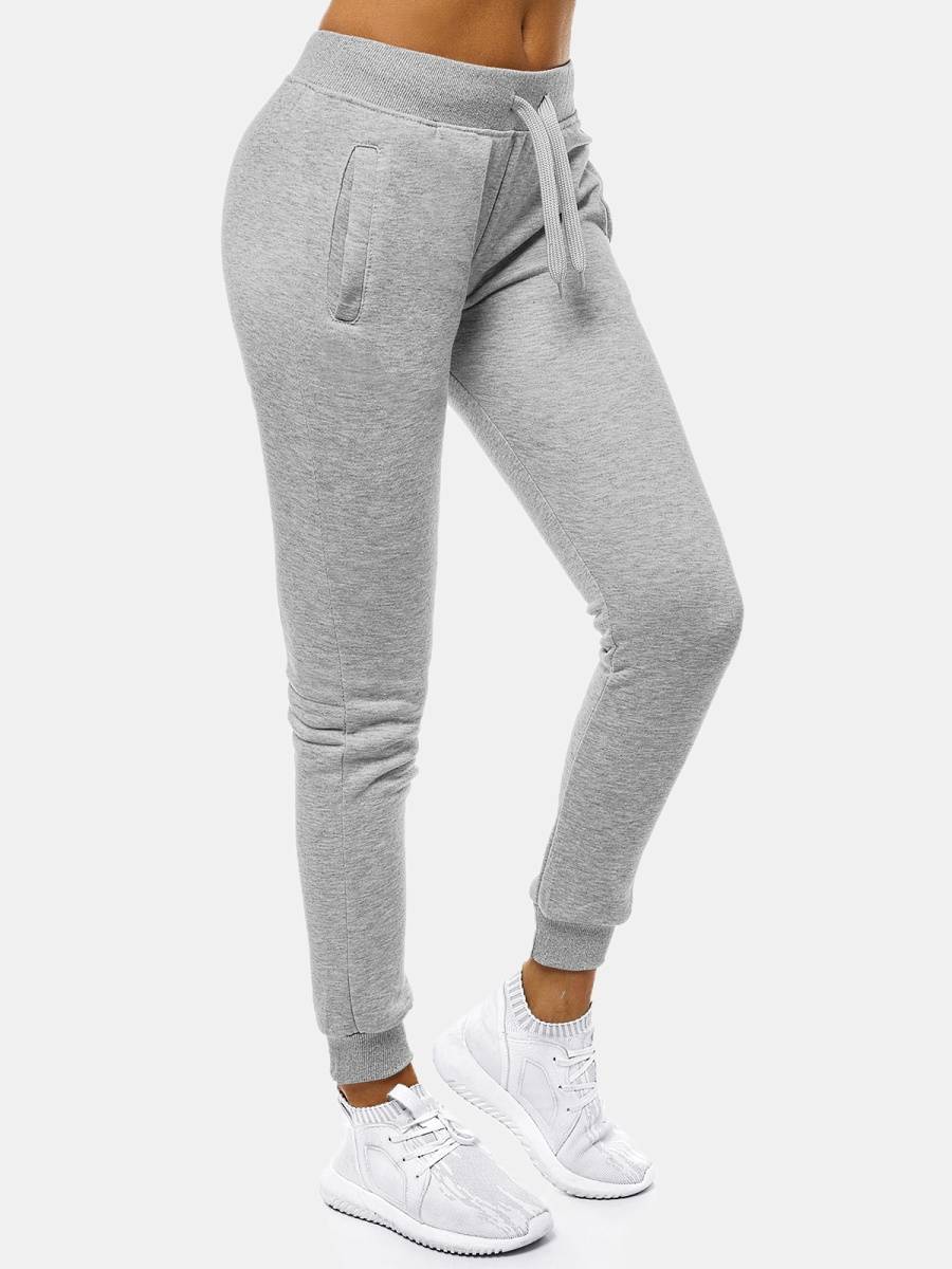 Ozonee Damen Trainingsanzug Grau OZONEE 22 Clearance-Verkauf