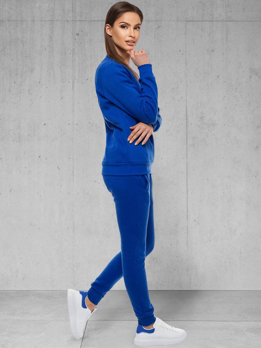 Ozonee Damen Trainingsanzug Kobalt OZONEE 03 Speichern exportieren