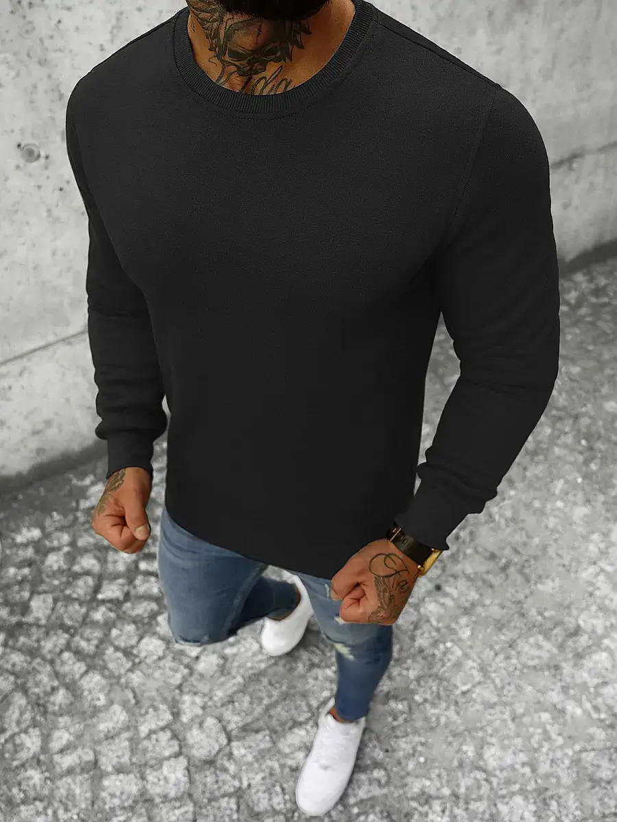Ozonee Herren Sportanzug Schwarz OZONEE JS/XW2001 Tägliche Deals