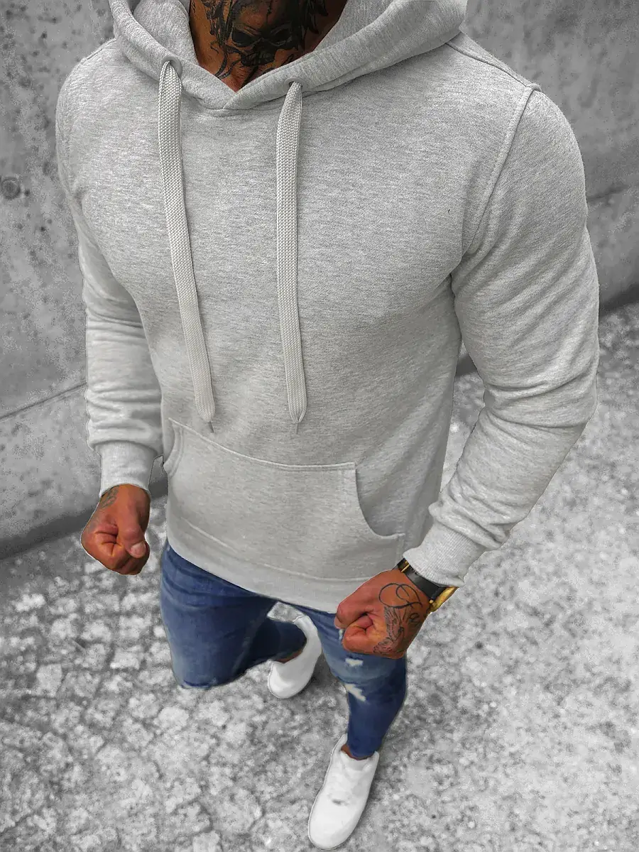 Ozonee Herren Sportanzug Grau OZONEE JS/XW2009 Tiefpreis